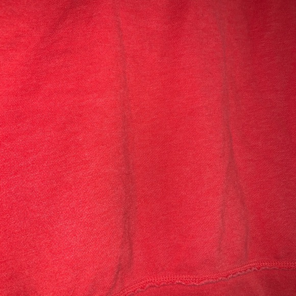 Aeropostale Hoodie Jacket Red with Logo Sleeve Excellent Condition Size Large L - Picture 5 of 8